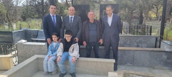 Kəlbəcər rayon İcra Hakimiyyəti başçısının birinci müavini Eldəniz Mehtiyev  şəhid övladının il mərasimində iştirak edib.