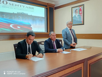 20 SENTYABR - DÖVLƏT SUVERENLİYİ GÜNÜ