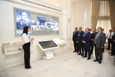 “Şəhərsalma və Memarlıq İli” çərçivəsində, İşğaldan azad olunmuş Kəlbəcər rayonunda innovativ yanaşmaların tətbiqi ilə genişmiqyaslı bərpa-quruculuq işləri, milli-mənəvi  kimliyimizin qorunması və tanıdılması mövzusunda tədbir keçirilib.