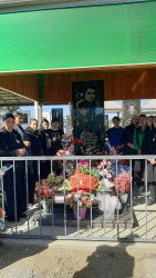 Şəhid  Həsənli Zərimxan Rafiq oğlunun məzarı ziyarət edilib.