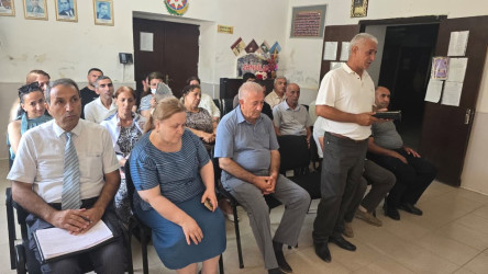 Kəlbəcər rayon İcra Hakimiyyətinin başçısı Azər Qocayev Bakı şəhəri, Sabunçu rayonu, Zabrat-1 qəsəbəsi, Kəlbəcər Rayon 84 nömrəli tam orta məktəbin binasında həmin ərazidə yaşayan vətəndaşlar üçün səyyar-görüş qəbulunu keçirib