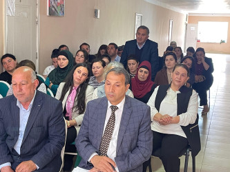 Kəlbəcər rayon İcra Hakimiyyətinin başçısı Azər Qocayev Bakı şəhəri, Xəzər rayonu, Binə qəsəbəsi ərazisində yaşayan vətəndaşlar üçün səyyar-görüş qəbulunu keçirib.