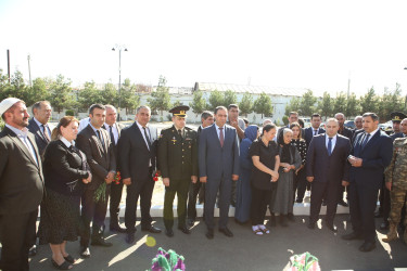 Vətən müharibəsi şəhidləri Məhərrəmli Fuad Füzuli oğlunun və Məmmədov Cavad Səfiyar oğlunun ildönümü ilə əlaqədar Şəhidlərimizin  məzarları ziyarət edilib,