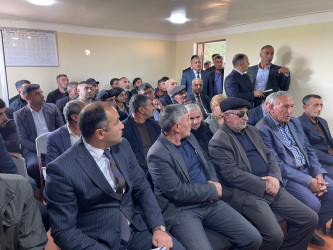 Kəlbəcər rayon İcra Hakimiyyətinin başçısı Azər Qocayev Bərdə rayonu, Lənbərən kəndində və ora yaxın ərazidə yaşayan vətəndaşlar üçün səyyar-görüş qəbulunu keçirib.