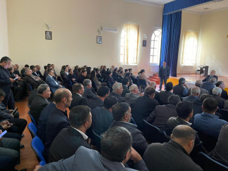 Kəlbəcər rayon İcra Hakimiyyətinin başçısı Azər Qocayev Goranboy şəhəri, Məcburi köçkün qəsəbəsi, Xocalı rayon Uşaq İncəsənət Məktəbində yaşayan vətəndaşlar üçün  qəbul keçirib.