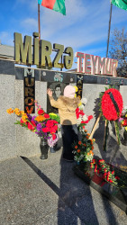 Şəhid Hüseynov Mirzə Xəlifə oğlunun ildönümündə məzarı ziyarət edilib.