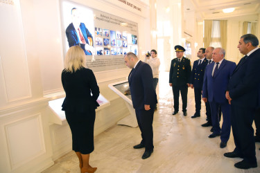 “Konstitusiya və Suverenlik ili”çərçivəsində  “Ümummilli Lider Heydər Əliyev müstəqil Azərbaycan Konstitusiyasının    müəllifidir”    mövzusunda   tədbir keçirlilib.