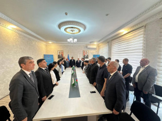 Yeni Azərbaycan Partiyası Kəlbəcər Rayon Təşkilatı tərəfindən “Şəhərsalma və Memarlıq İli” çərçivəsində 15 İyun – Milli Qurtuluş Gününə həsr olunmuş “Milli Qurtuluşdan Zəfərə Aparan Yol” mövzusunda tədbir keçirilib.