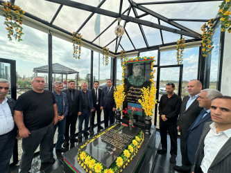 27 sentyabr “Anım Günü” ilə əlaqədar şəhid Musayev Murad Polad oğlunun ailəsi və məzarı ziyarət edilib.