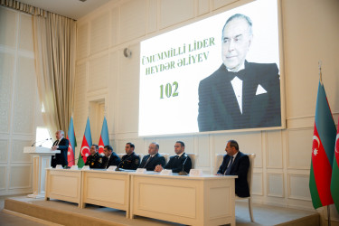 “Konstitusiya və Suverenlik ili”çərçivəsində “Şanlı Zəfərin qazanılmasında Heydər Əliyev siyasətinin rolu”  mövzusunda  Elmi-Praktiki Konfrans keçirilib.