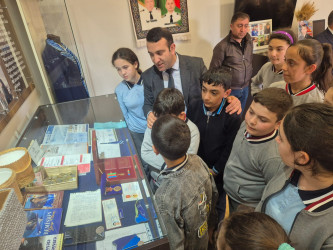 Milli Qəhrəman Hökümə Əliyevanın ailəsi ziyarət edilib.