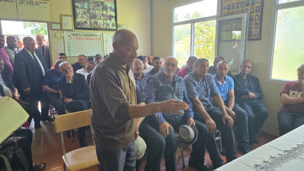 Kəlbəcər rayon İcra Hakimiyyətinin başçısı Azər Qocayev, Kəlbəcər rayon Prokuroru İlkin İsmayılov Oğuz rayonu, Calud-1 qəsəbəsi, Kəlbəcər rayon 95 nömrəli tam orta məktəbin  inzibati binasında  həmin ərazidə yaşayan vətəndaşlar üçün səyyar-görüş qəbulunu keçirib.