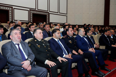 Ümummilli Lider Heydər Əliyevin anadan olmasının 103-cü ildönümünə həsr olunmuş “Zamanın fövqündə dayanan əbədiyaşar lider” mövzusunda tədbir keçirilib.