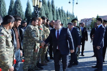 Kəlbəcər rayonunda 8 noyabr –Zəfər günü ilə bağlı şəhidlər xiyabanları ziyarət olunub.