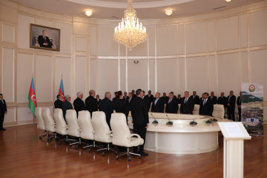 “Şəhərsalma və memarlıq ili”çərçivəsində “İlham Əliyev-Qarabağımızın xilaskarı və qurucu memarı”  mövzusunda tədbir keçrilib.