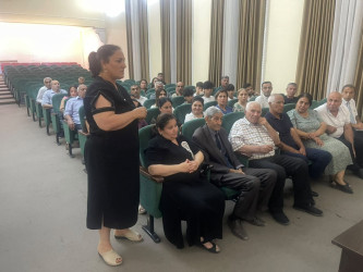 Kəlbəcər Rayon İcra Hakimiyyətinin başçısı Azər Qocayev Sumqayıt şəhər N.Nərimanov adına Mədəniyyət Mərkəzində həmin ərazidə yaşayan vətəndaşlar üçün səyyar-görüş qəbulunu keçirib