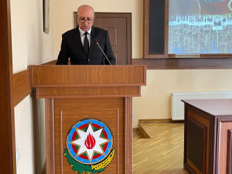 27 sentyabr-Anım Günü ilə bağlı “27 sentyabr-Zəfərə gedən yolun başlanğıcıdır” mövzusunda konfrans keçirilib.