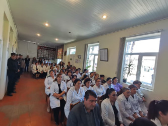 27 sentyabr-Anım Günü münasibəti ilə  Kəlbəcər Rayon Mərkəzi Xəstəxanası Publik Hüquqi Şəxsdə tədbir keçirilib.