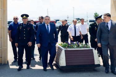 Birinci Qarabağ müharibəsində itkin düşən  Gəncə  Şəhidlər xiyabanında 31 il əvvəl naməlum şəhid kimi dəfn edilmiş, kimliyi bir qədər əvvəl müəyyənləşdirilən Məmmədov Hafiz Qədim oğlunun məzarı abadlaşdırılıb.