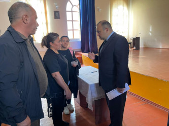 Kəlbəcər rayon İcra Hakimiyyətinin başçısı Azər Qocayev Goranboy şəhəri, Məcburi köçkün qəsəbəsi, Xocalı rayon Uşaq İncəsənət Məktəbində yaşayan vətəndaşlar üçün  qəbul keçirib.