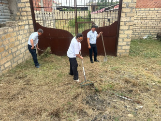 Kəlbəcər Rayon İcra Hakimiyyətinin  təşkilatçılığı ilə “Şəhərsalma və Memarlıq  ili”  çərçivəsində növbəti iməclik  aksiyası  həyata keçirilib