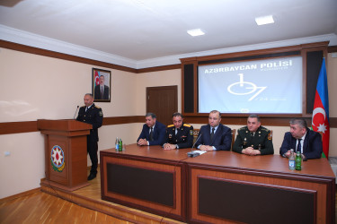 Kəlbəcər rayonunda Azərbaycan Polisinin yaradılmasının 107-ci ildönümü qeyd edilib.
