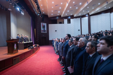 Kəlbəcər Rayon İcra Hakimiyyəti başçısının 2025-ci ilin sosial-iqtisadi inkişafın yekunları və qarşıda duran vəzifələrə həsr olunmuş hesabat yığıncağı keçirilib.