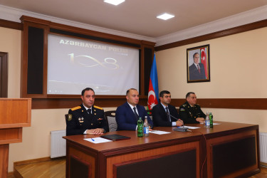 Kəlbəcər rayonunda Azərbaycan Polisinin yaradılmasının 108-ci ildönümü qeyd edilib.