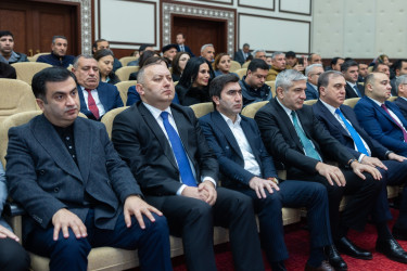 Aşıq Şəmşirin anadan olmasının 133 illiyinə həsr olunmuş  “Dədə öyüdlərinin söz işığında” adlı tədbir keçirilib.