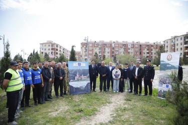“Şəhərsalma və Memarlıq İli” çərçivəsində Kəlbəcər  Rayon İcra Hakimiyyətinin  təşkilatçılığı ilə ağacəkmə aksiyası  həyata keçirilib.