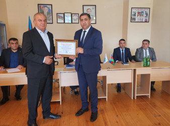 Kəlbəcər Rayon İcra Hakimiyyəti, Yeni Azərbaycan Partiyası Kəlbəcər rayon təşkilatı və Tərtər rayonunun Şıxarx qəsəbəsində fəaliyyət göstərən şəhid Şahin Çıraqov adına Kəlbəcər rayon 36 nömrəli tam orta məktəbin birgə təşkilatçılığı ilə 1-ci Qarabağ müharibəsi şəhidi Şahin Çıraqovun xatirəsinə həsr olunmuş tədbir keçirilib.