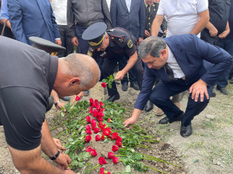 Birinci Qarabağ müharibəsinin mülki şəhidi Təranə Zeynalova torpağa tapşırılıb.