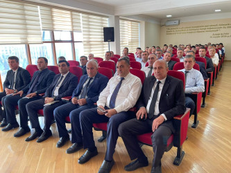 27 sentyabr-Anım Günü ilə bağlı “27 sentyabr-Zəfərə gedən yolun başlanğıcıdır” mövzusunda konfrans keçirilib.