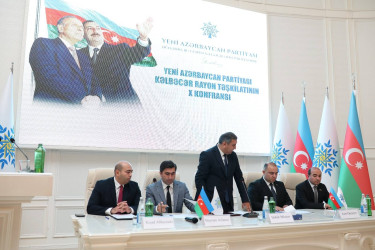 YAP Kəlbəcər rayon təşkilatının X konfransı keçirilib