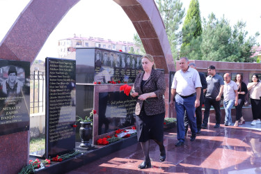 Kəlbəcər rayon ictimaiyyəti 27 Sentyabr “Anım Gününü”  qeyd olunub.