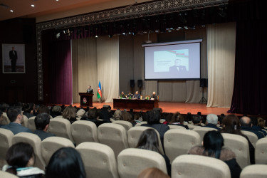 “Son dövrlərdə gənclər arasında artan zorakılıq hallarının qarşısının alınması, pis vərdişlərə qarşı mübarizə yolları, məktəb-uşaq-şagird münasibətlərinin  düzgün qurulması” mövzusunda təhsil işçiləri  ilə konfrans keçirilib.