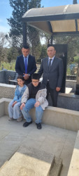 Kəlbəcər rayon İcra Hakimiyyəti başçısının birinci müavini Eldəniz Mehtiyev  şəhid övladının il mərasimində iştirak edib.