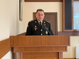 27 sentyabr-Anım Günü ilə bağlı “27 sentyabr-Zəfərə gedən yolun başlanğıcıdır” mövzusunda konfrans keçirilib.