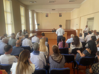 Kəlbəcər rayon İcra Hakimiyyətinin başçısı Azər Qocayev Mingəçevir şəhərində yaşayan vətəndaşlar üçün səyyar-görüş qəbulunu keçirib.