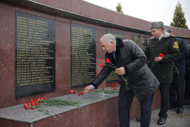 Qanlı Yanvar faciəsinin 36-cı ildönümü Kəlbəcər rayonunda qeyd edilib.