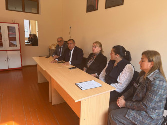 Məktəblərdə sağlam və rasional qidalanma mövzusunda tədbir keçirilmişdir