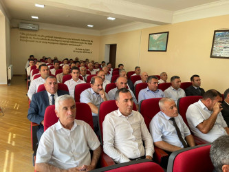 27 sentyabr-Anım Günü ilə bağlı “27 sentyabr-Zəfərə gedən yolun başlanğıcıdır” mövzusunda konfrans keçirilib.