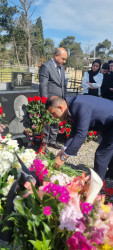 Kəlbəcər rayon İcra Hakimiyyəti başçısının birinci müavini Eldəniz Mehtiyev  şəhid övladının il mərasimində iştirak edib.