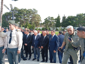 Vətən Müharibəsi Qəhrəmanı,şəhid Anar Əliyevin ailəsi və məzarı  ziyarət edilib