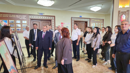 “Sülh aylığı” çərçivəsində  sərgisi