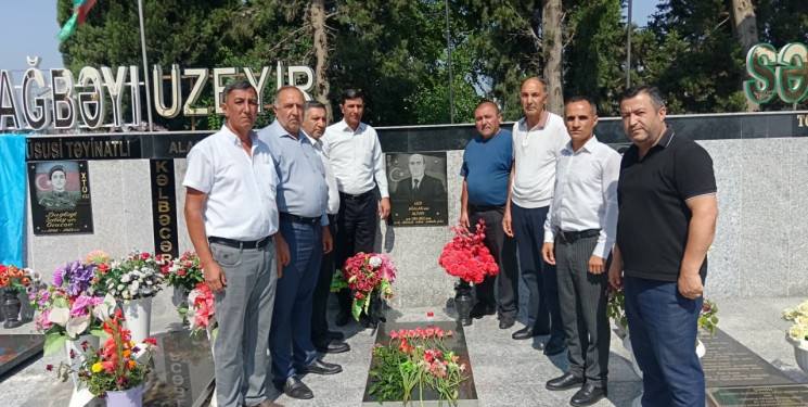 Şəhid Əliyev Arif Ağalar oğlunun məzarı ziyarət edilib.