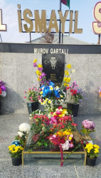 Şəhid Qabilov İsmayıl Əli oğlunun məzarı ziyarət edilib.