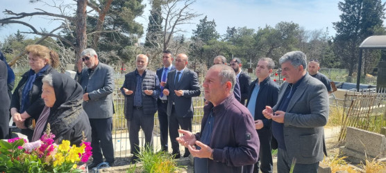 Kəlbəcər rayon İcra Hakimiyyəti başçısının birinci müavini Eldəniz Mehtiyev  şəhid övladının il mərasimində iştirak edib.