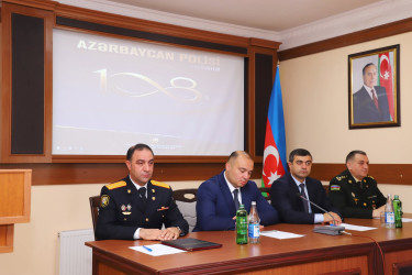 Kəlbəcər rayonunda Azərbaycan Polisinin yaradılmasının 108-ci ildönümü qeyd edilib.