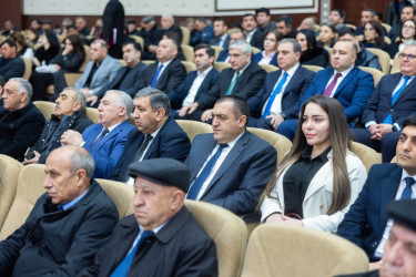 Aşıq Şəmşirin anadan olmasının 133 illiyinə həsr olunmuş  “Dədə öyüdlərinin söz işığında” adlı tədbir keçirilib.